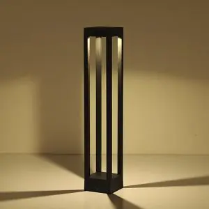 LED CUBE BOLLARD GARDEN LIGHT